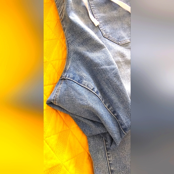 Lane Bryant midrise denim jogger jeans sz 24 light washed - Picture 4 of 12